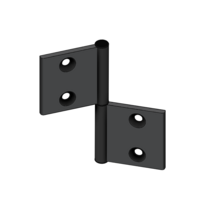 MODULAR SOLUTIONS ELITE ALUMINUM HINGE 45 LIFTOFF W/HARDWARE